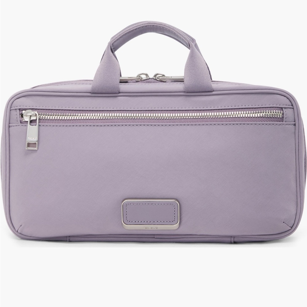 Tumi Lavender Compact Travel Top-Handle Bag
